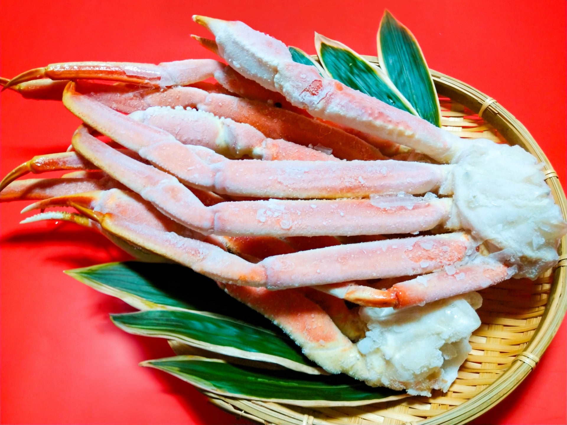 冷凍カニ