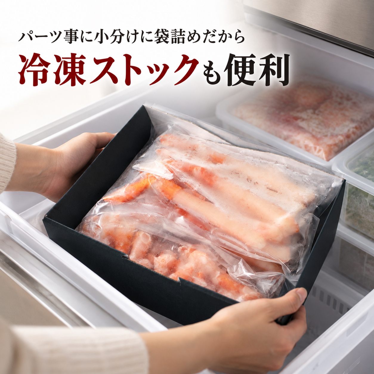 【境港産】蟹屋の紅ずわい蟹鍋セット