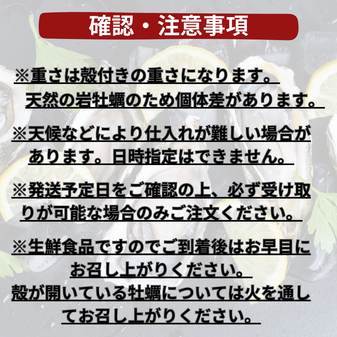 【今が旬！！】鳥取県ブランド天然岩牡蠣「夏輝」（400g前後×3個セット）