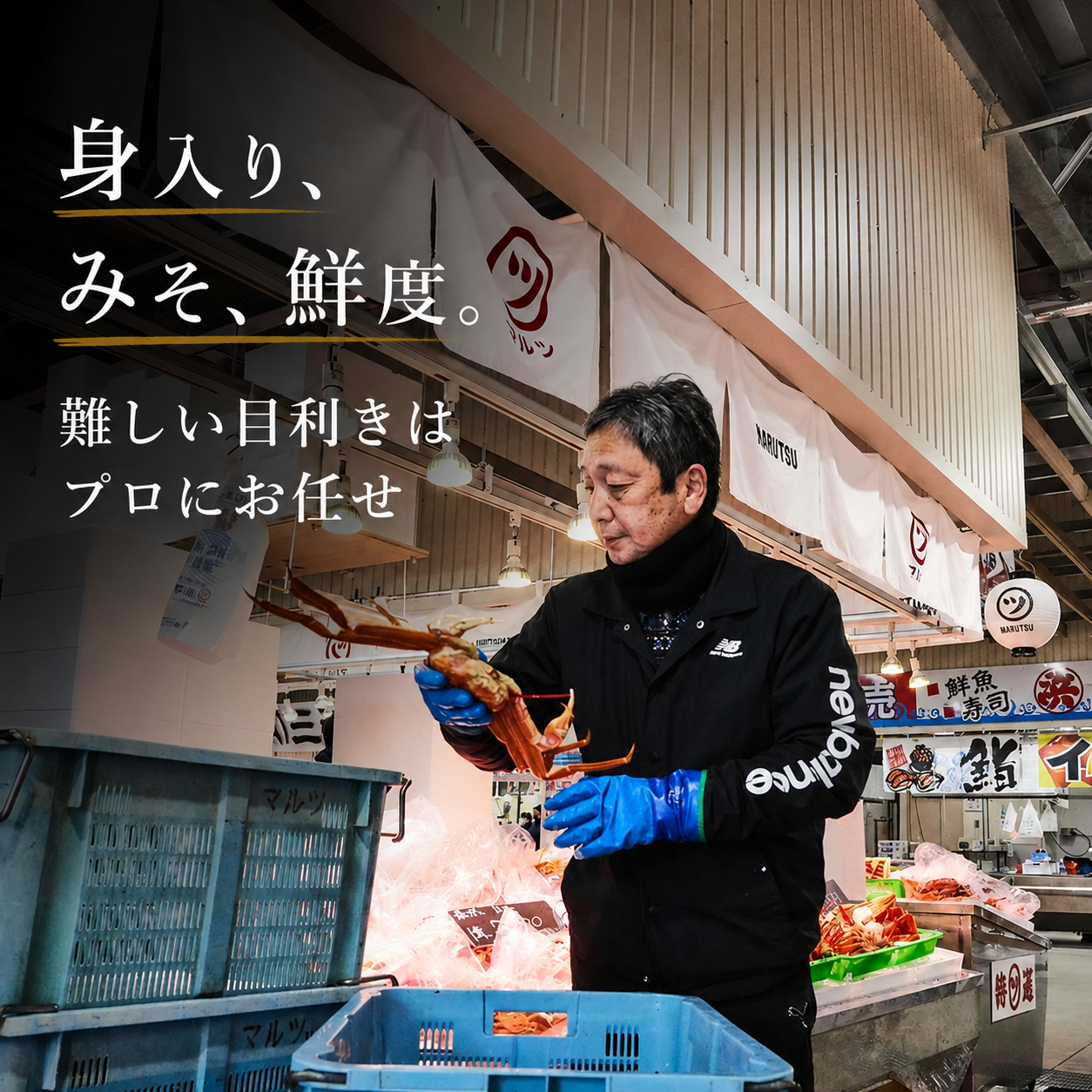 【境港産】蟹屋の釜茹で紅ずわい蟹お任せセット