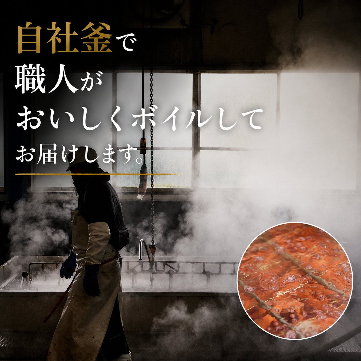 【境港産】蟹屋の釜茹で紅ずわい蟹〈訳あり〉セット